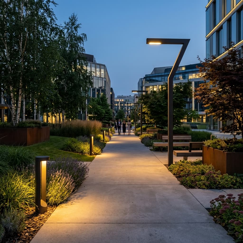 Premium outdoor decorative LED lighting manufactured by Kriva Industries